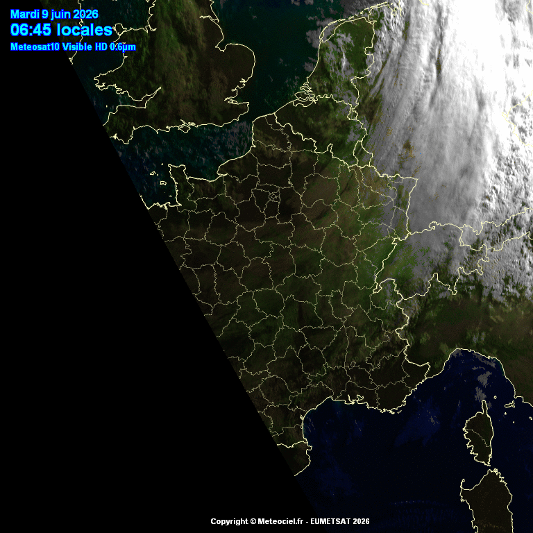 Image d'illustration pour Suivi des nuages en France