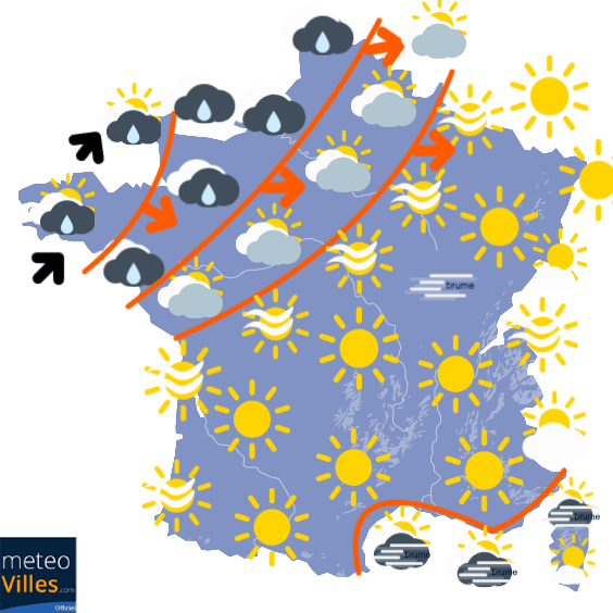 Plus frais à partir de mardi, puis plus ensoleillé