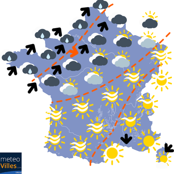 Pluie et vent jusqu'au week-end