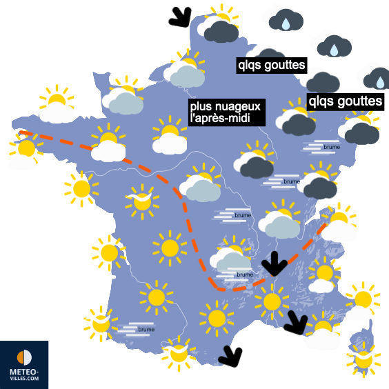 Calme jusqu'à dimanche, puis changement radical
