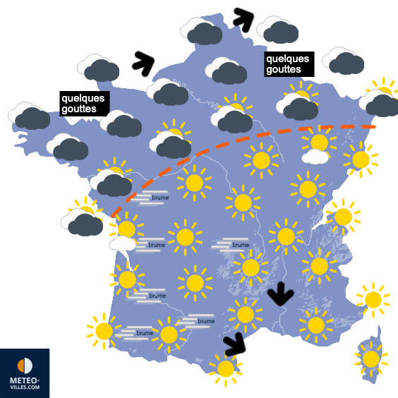 Fortes gelées ce week-end puis plus agité