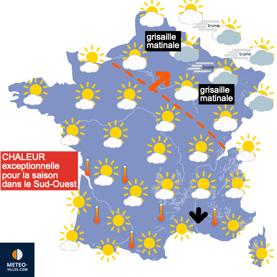 Véritable coup de chaleur hors saison