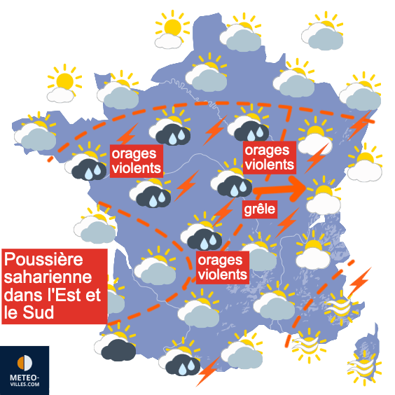Retour de la fraîcheur après les orages