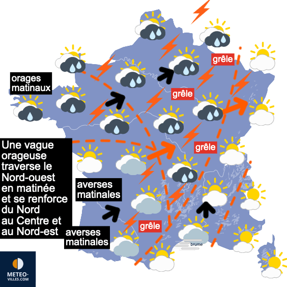 Pic de chaleur prévu pour vendredi