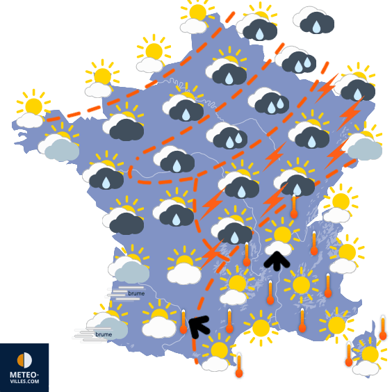 Jusqu'à 40°C dans le Sud-ouest lundi après-midi !