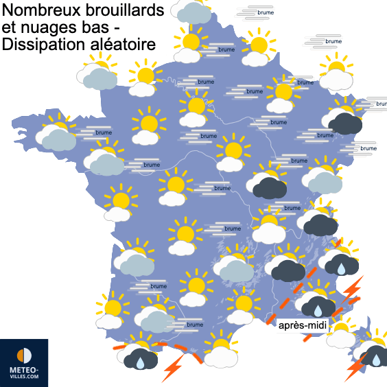 Dernier épisode pluvieux pour cette fin de semaine