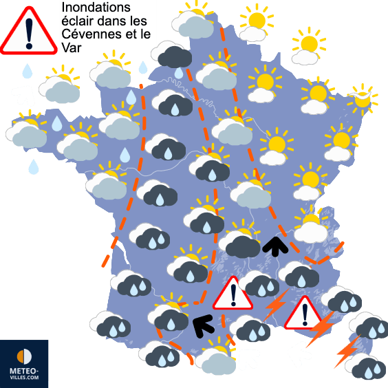 Beaucoup d'inquiétude dans le Sud-est pour ce week-end
