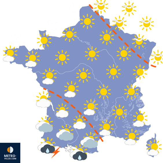 Net rafraîchissement en vue dans le Nord et l'Est