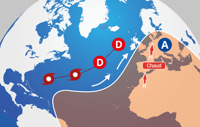 Tempêtes tropicales et ouragans sur l'Atlantique : les conséquences en France