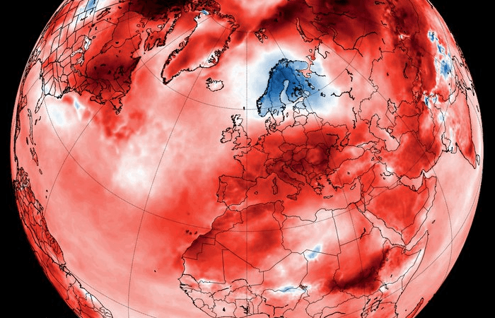 Réchauffement climatique : la Terre a atteint son tout premier pic à +2°C !