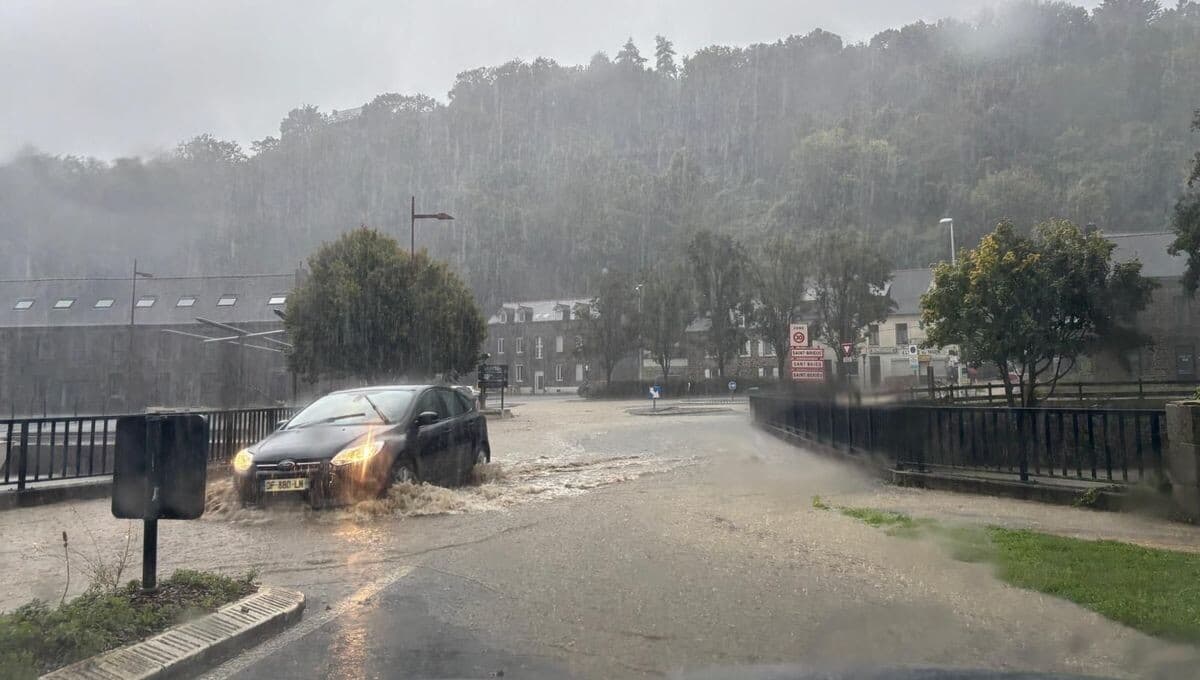Cumuls de pluie parfois records et inondations meurtrières sur les Côtes d'Armor