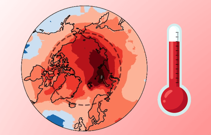 "Douceur" remarquable au pôle Nord à quelques heures de Noël !