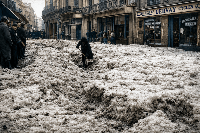 En moins d’une heure, cette ville a disparu sous 80 cm de grêle…