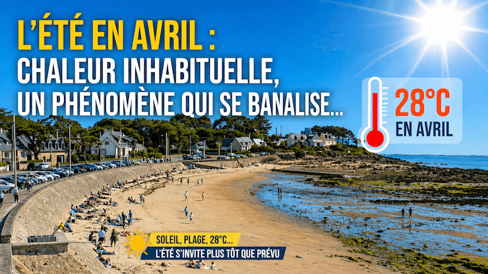 L’été en avril : chaleur inhabituelle, un phénomène qui se banalise…