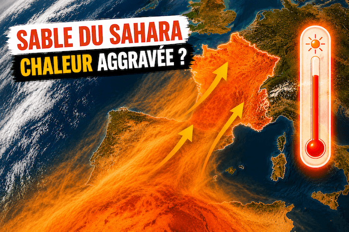Le sable du Sahara va-t-il aggraver la chaleur annoncée ?