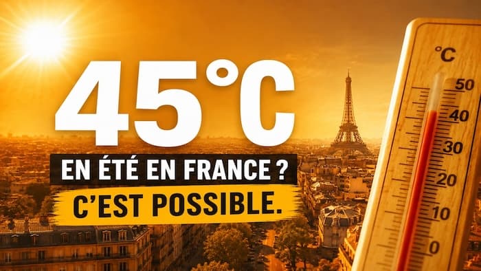 La France se rapproche dangereusement des 45°C en été