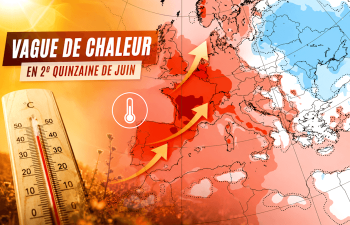 Une tendance météo très chaude pour la deuxième partie du mois de juin ?