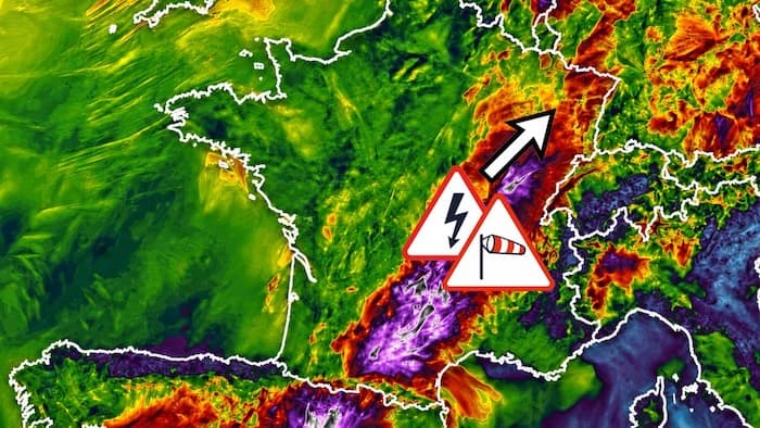 Rafales jusqu’à 150 km/h : une 3e salve orageuse arrive ce soir