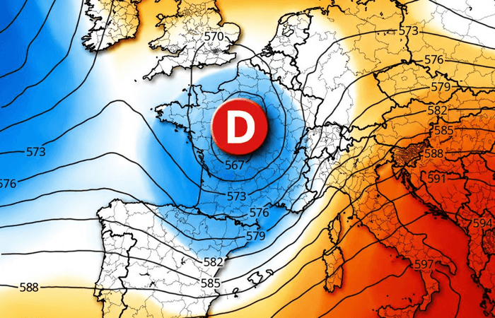 L'éventuelle goutte froide de lundi pourrait apporter jusqu'à 100 mm de pluie