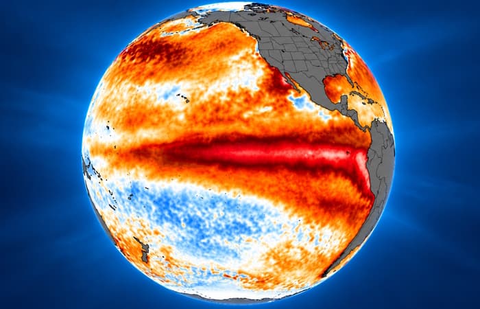 El Niño bat déjà tous les records et va continuer de s'intensifier jusqu'à la fin de l'année !