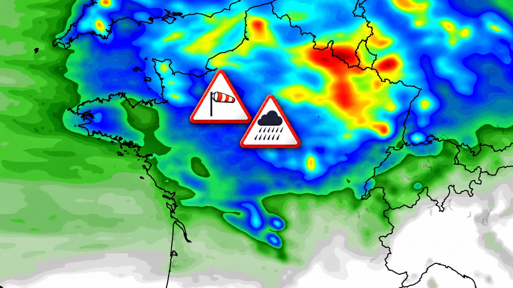Météo du week-end : pluie et vent reviennent en force samedi et dimanche