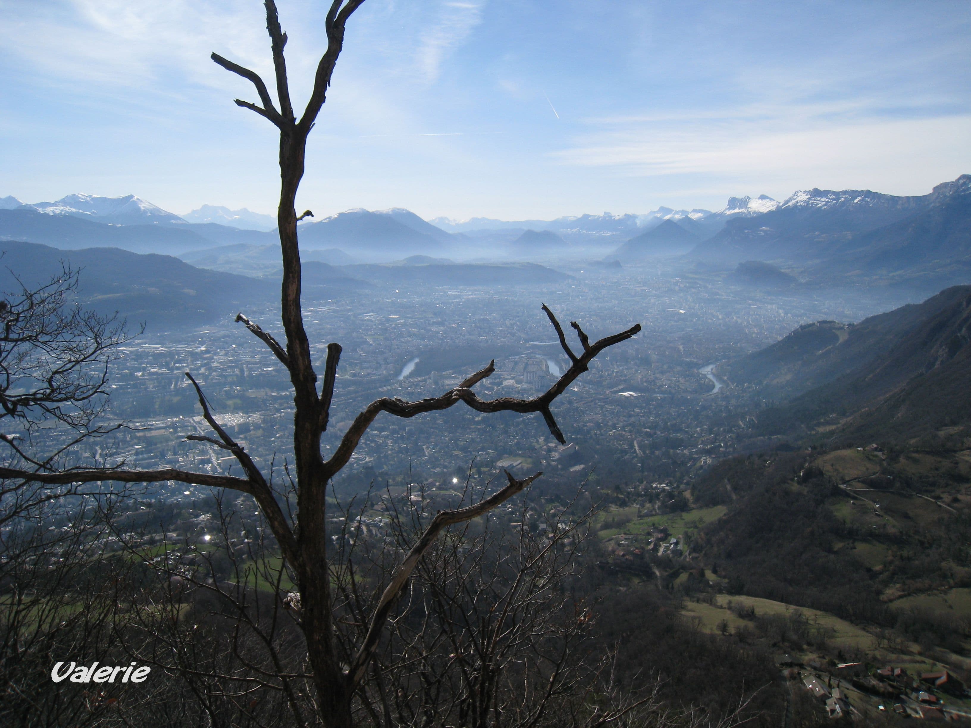 Vue sur Grenoble