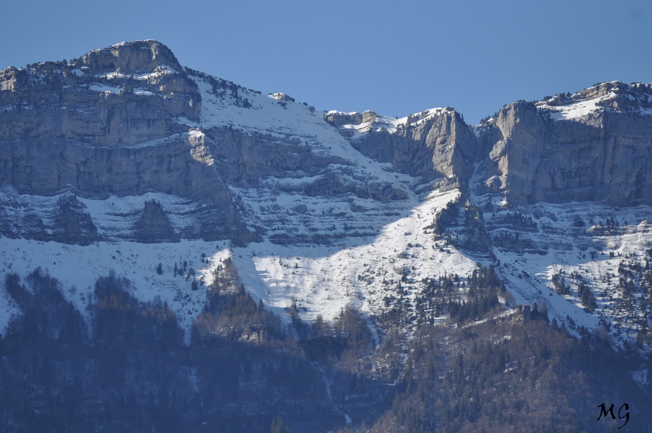 Pas de Rocheplane massif de la Chartreuse en attente de l'hiver !!!