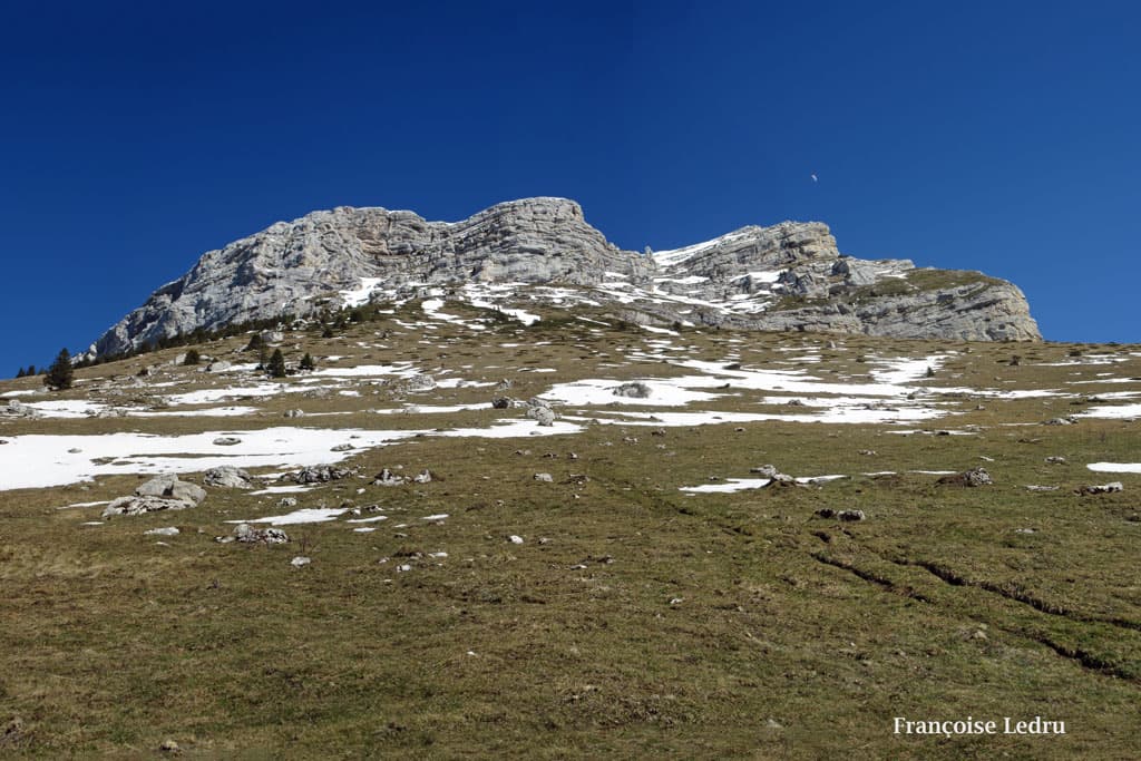 Plus beaucoup de neige