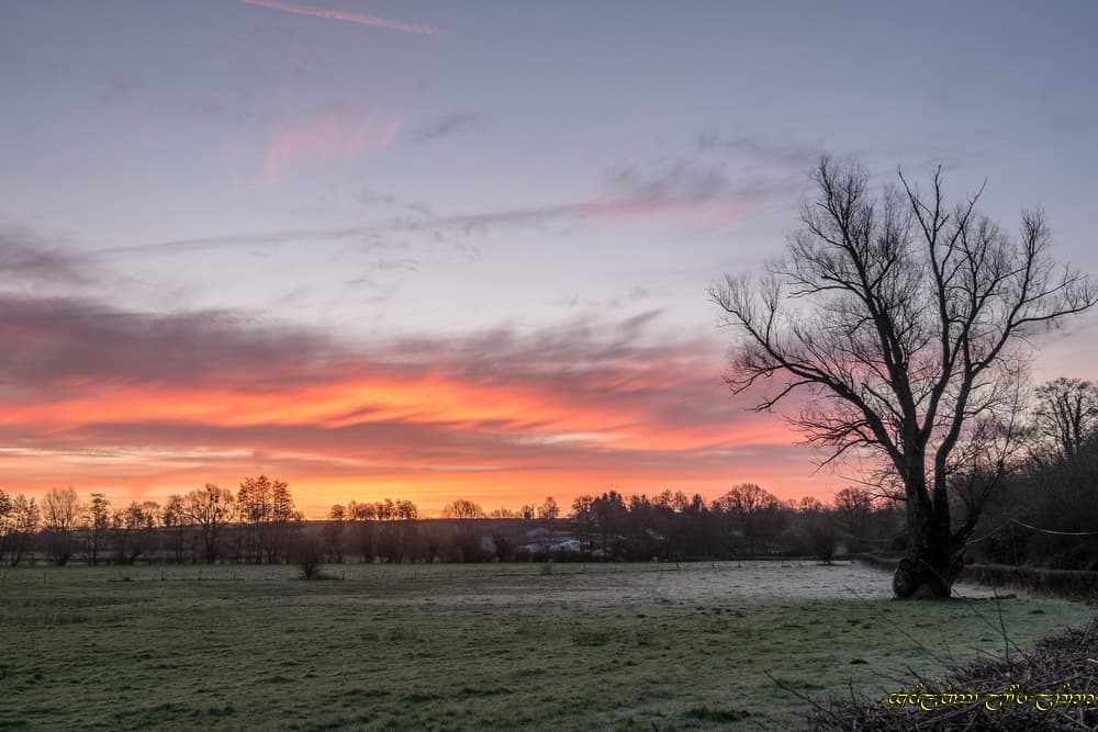 Couleurs et léger dépôt de givre