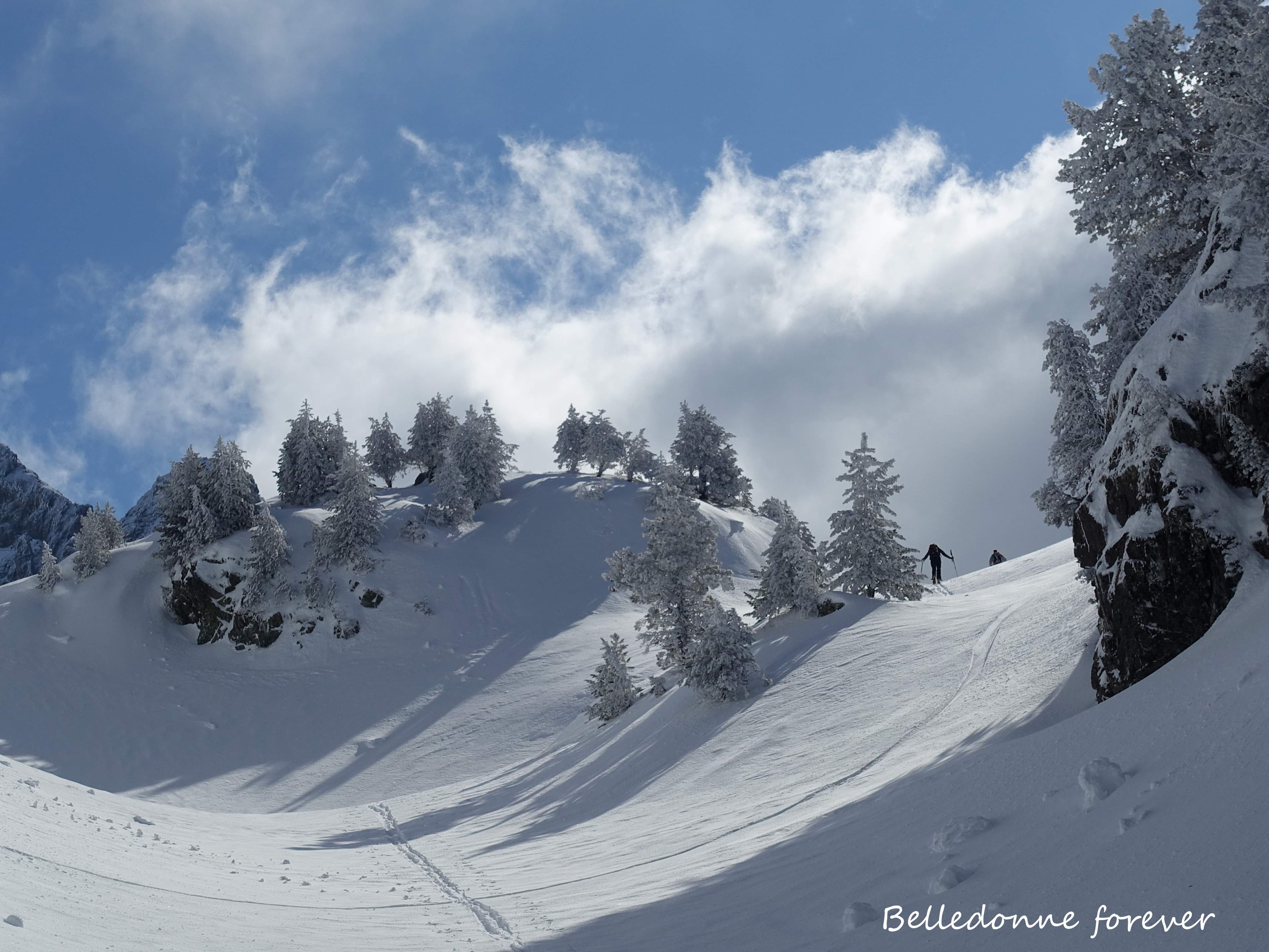Beaucoup de neige au-dessus de 2000 m A.P.