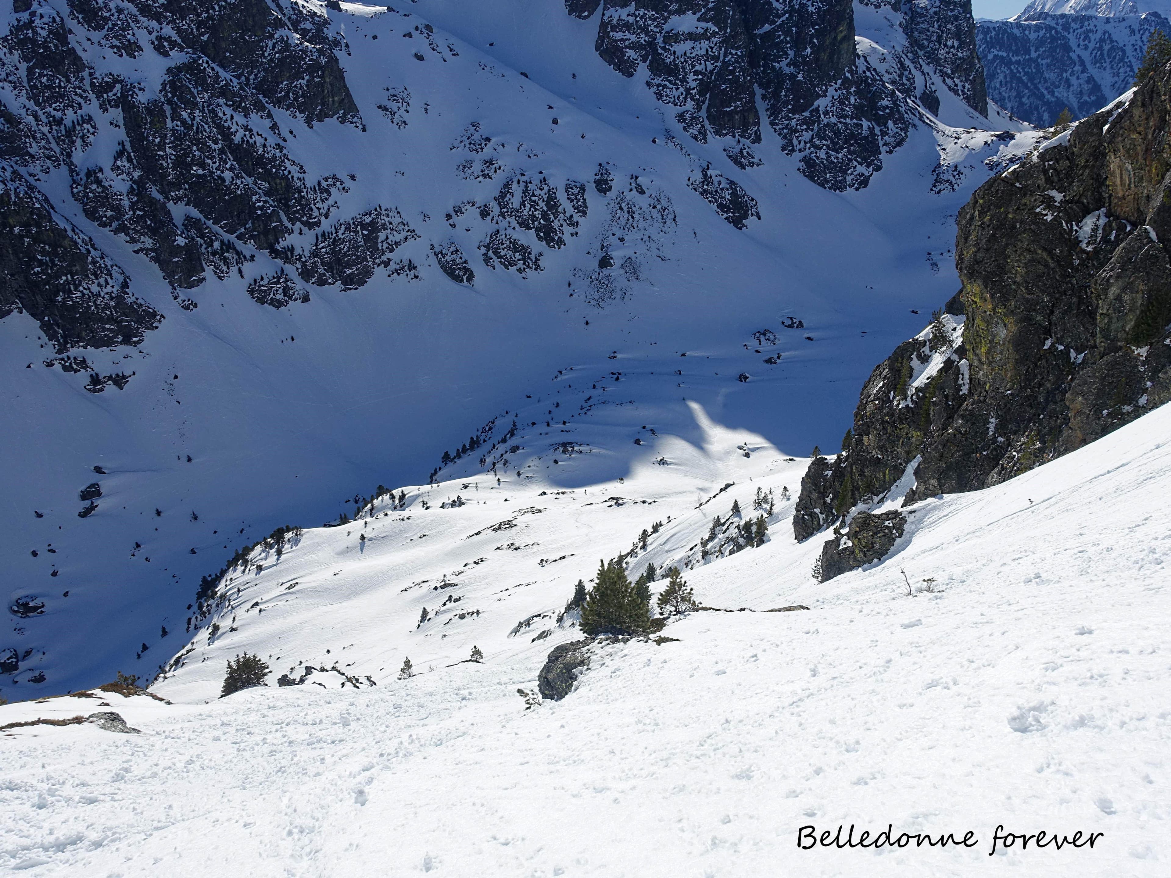 Neige pourrie on est plus proche du terrassement que du ski A.P.