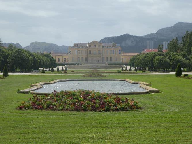 nuages, vent et chaleur au parc Borély