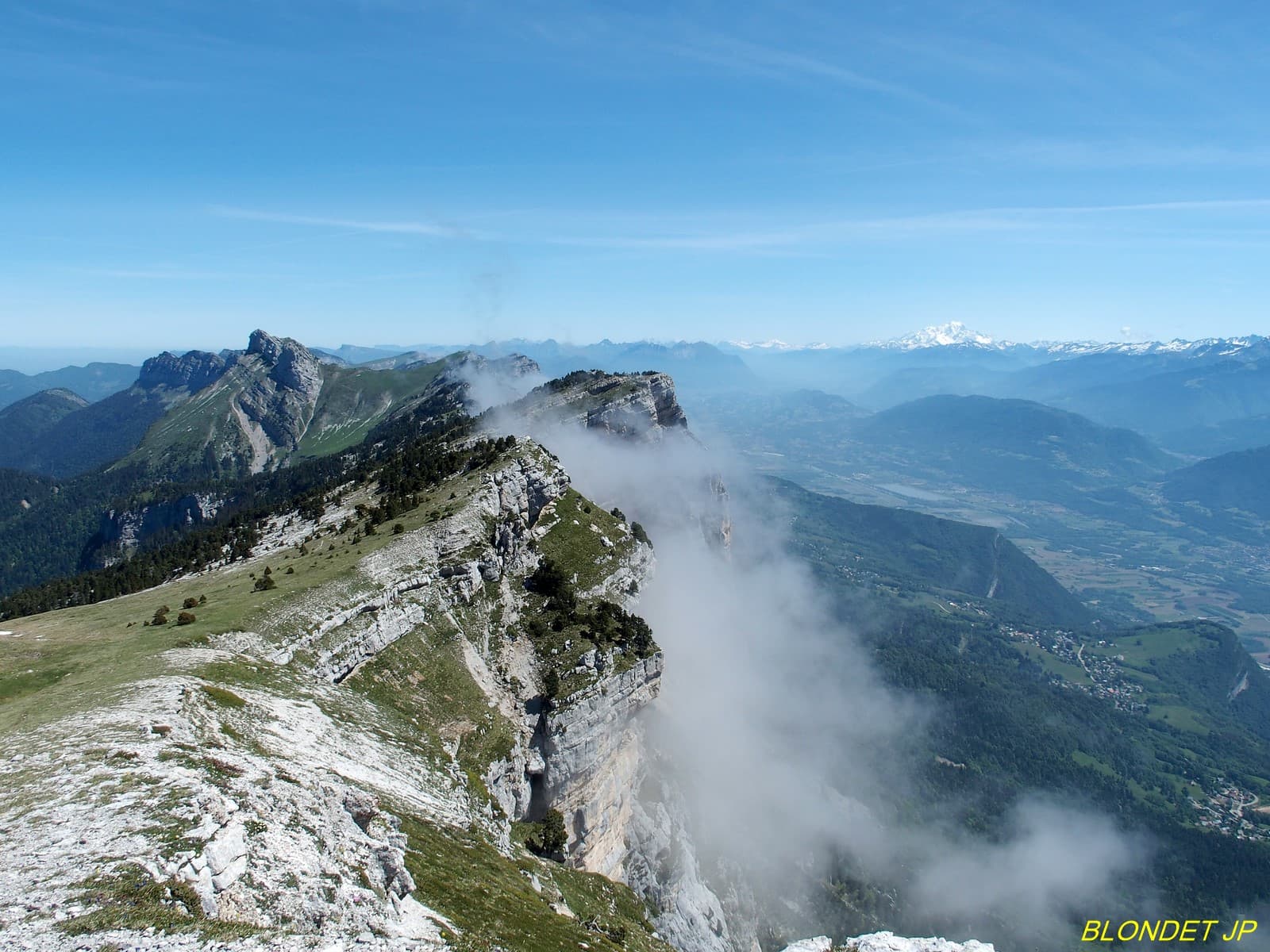 Vue depuis la Dent de Crolles