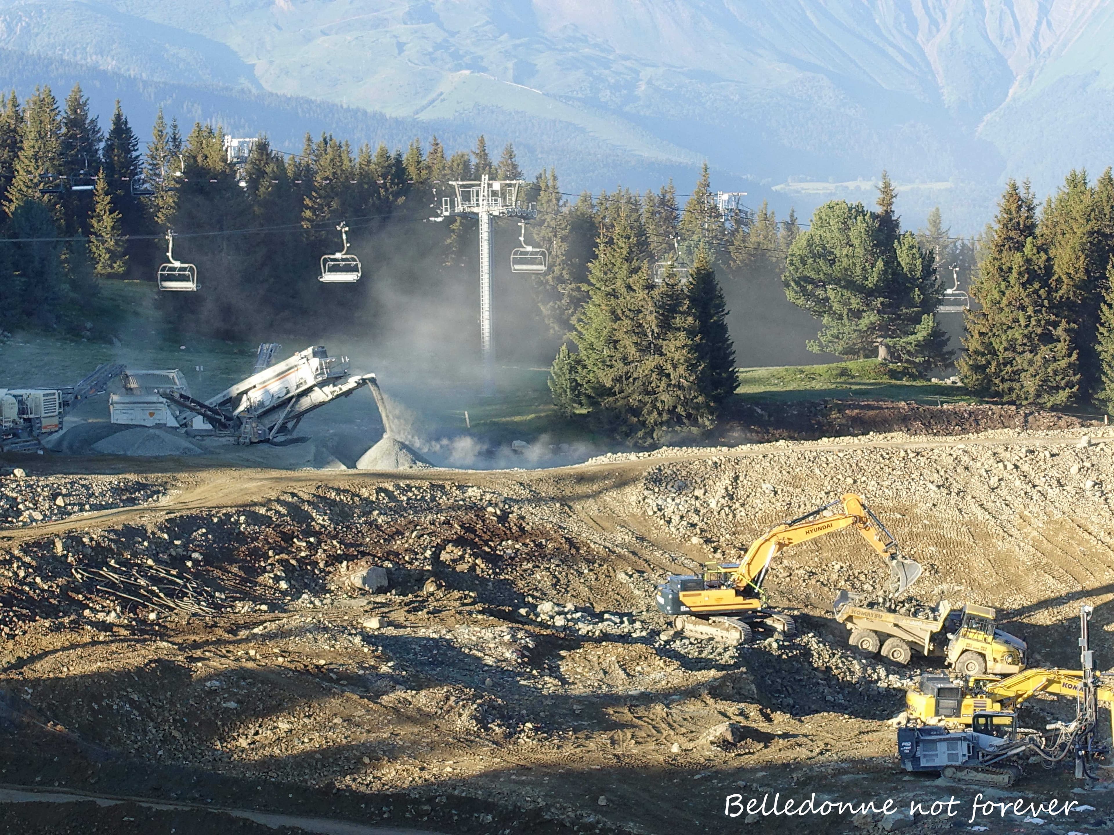 Les travaux se poursuivent A.P.