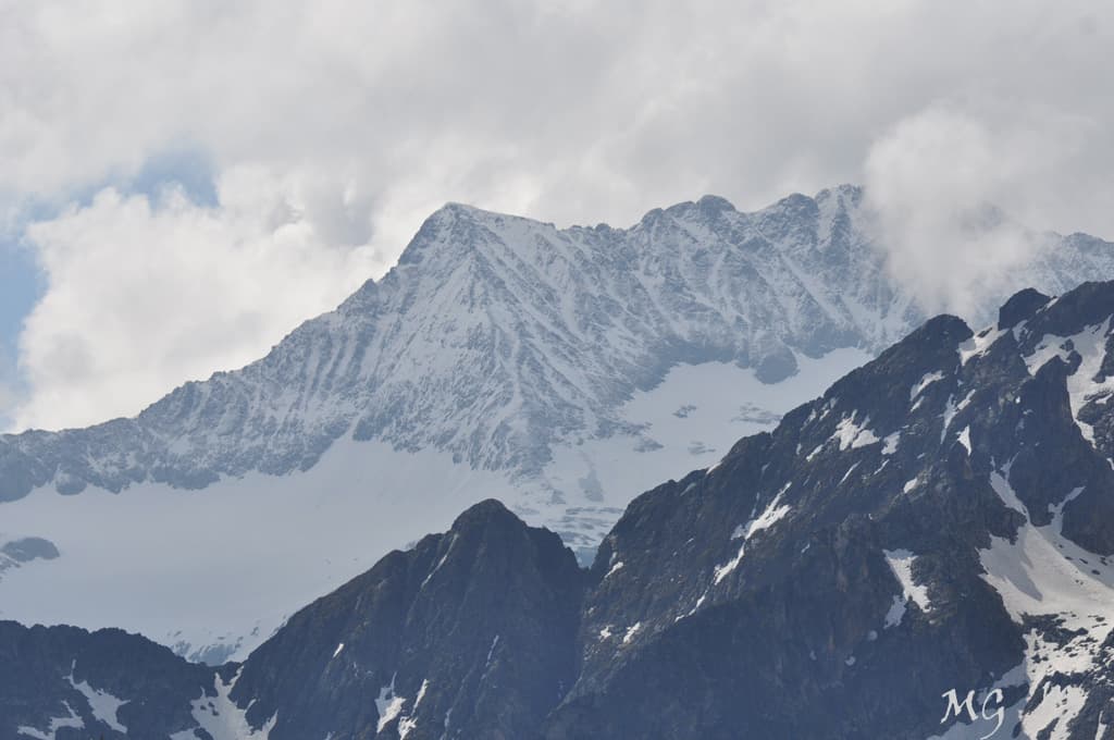Neige de juin sur le massif des grandes Rousses !!!