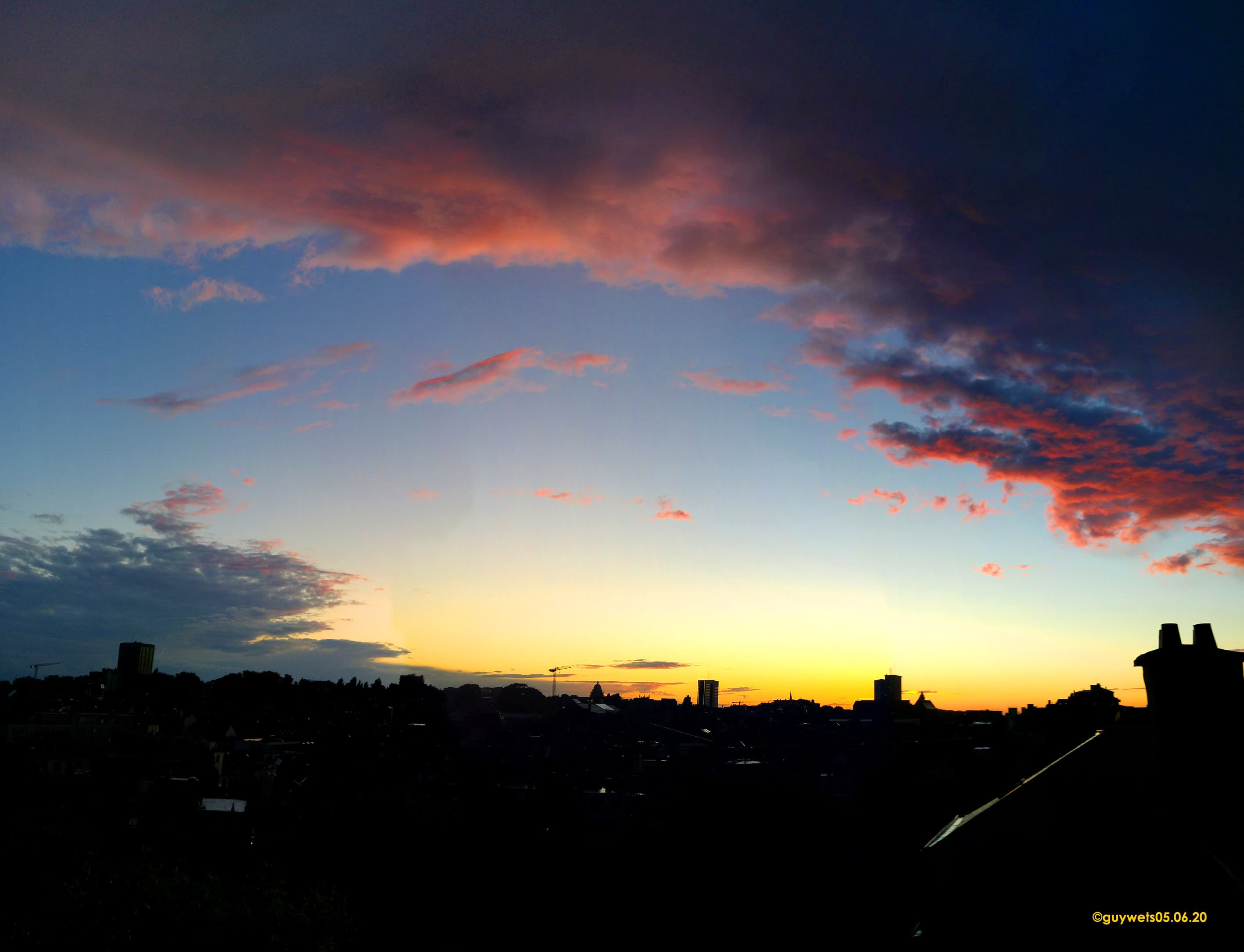 Après un orage de grêle