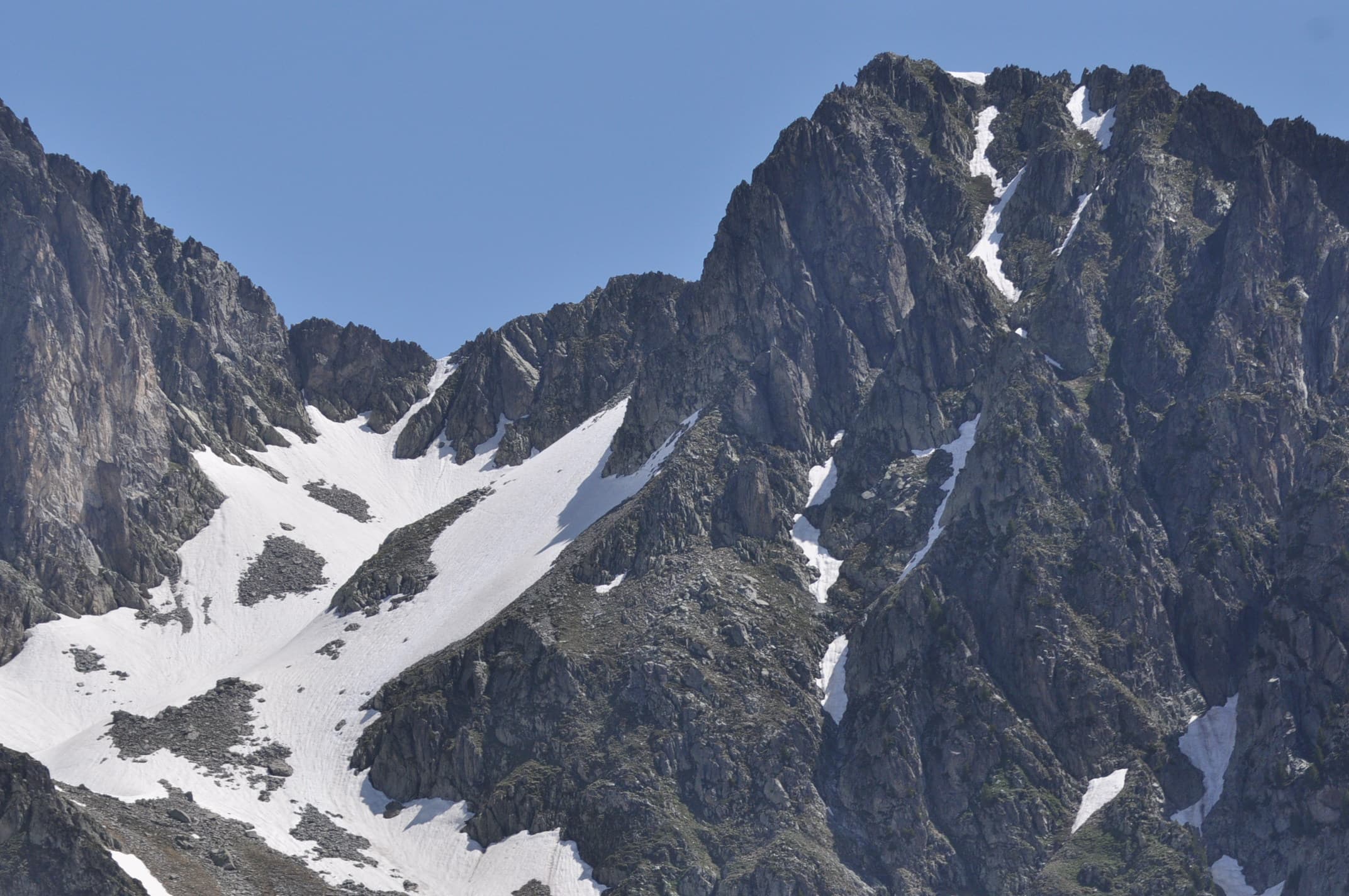 Col de la Vche massif de belledonne