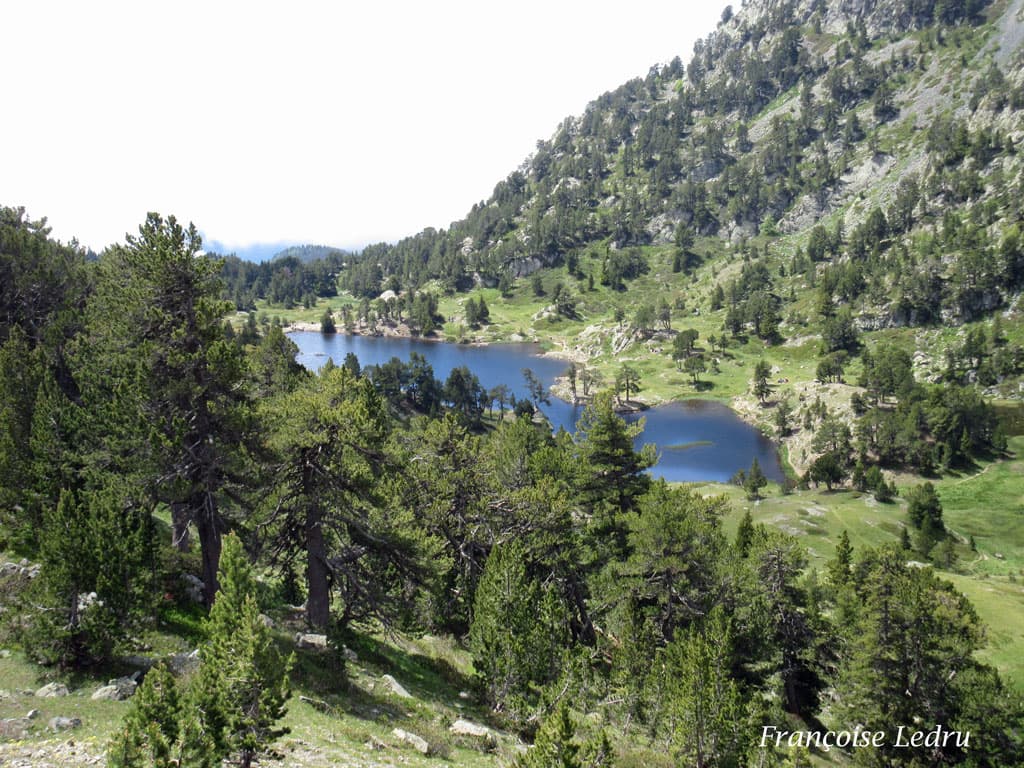Lac Achard entre soleil et nuages
