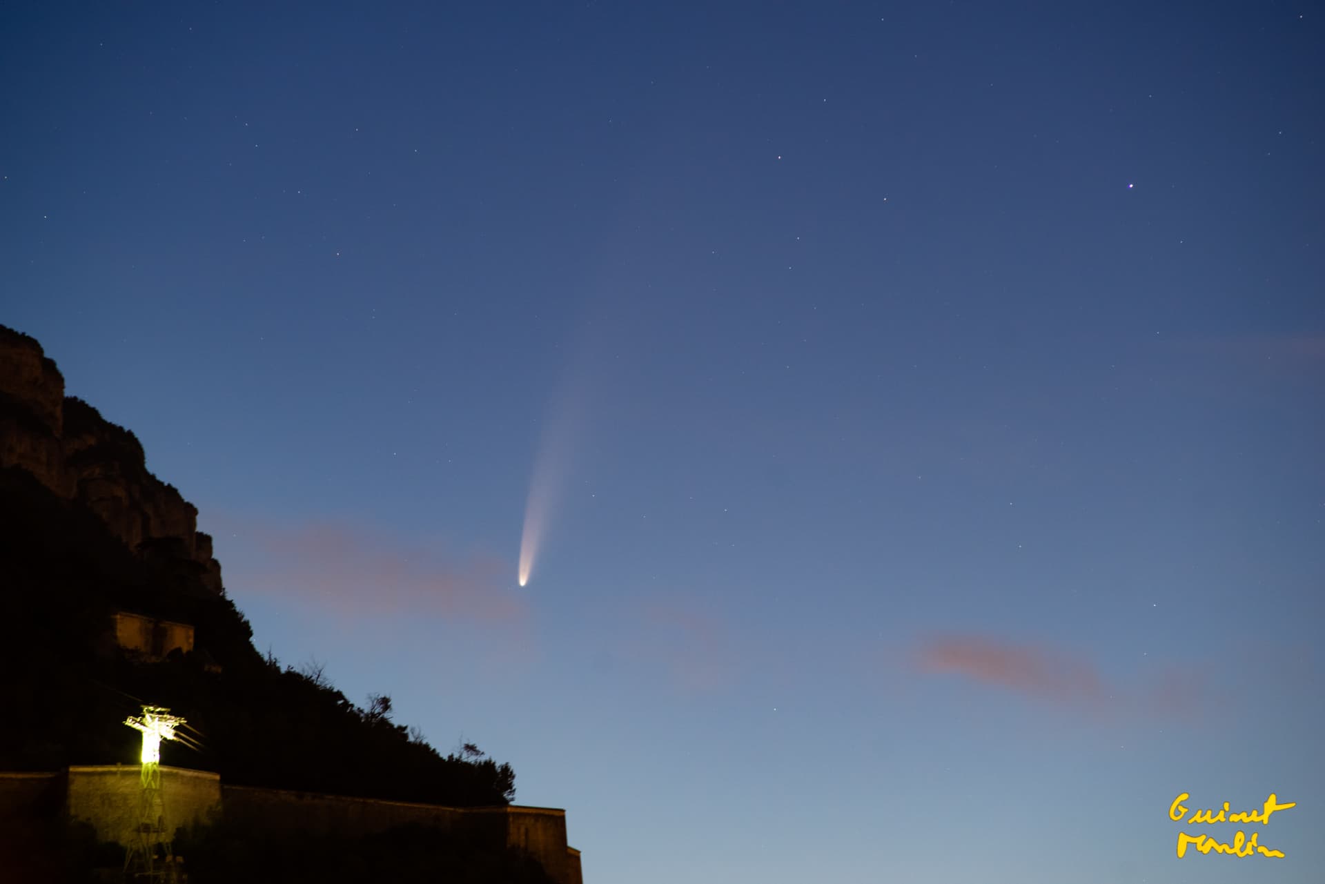 Comète sur la Bastille