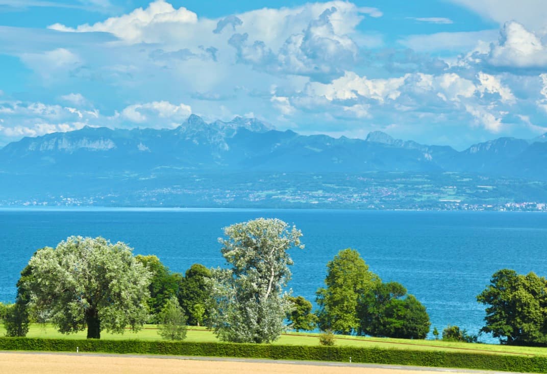 Entre vignes et Léman
