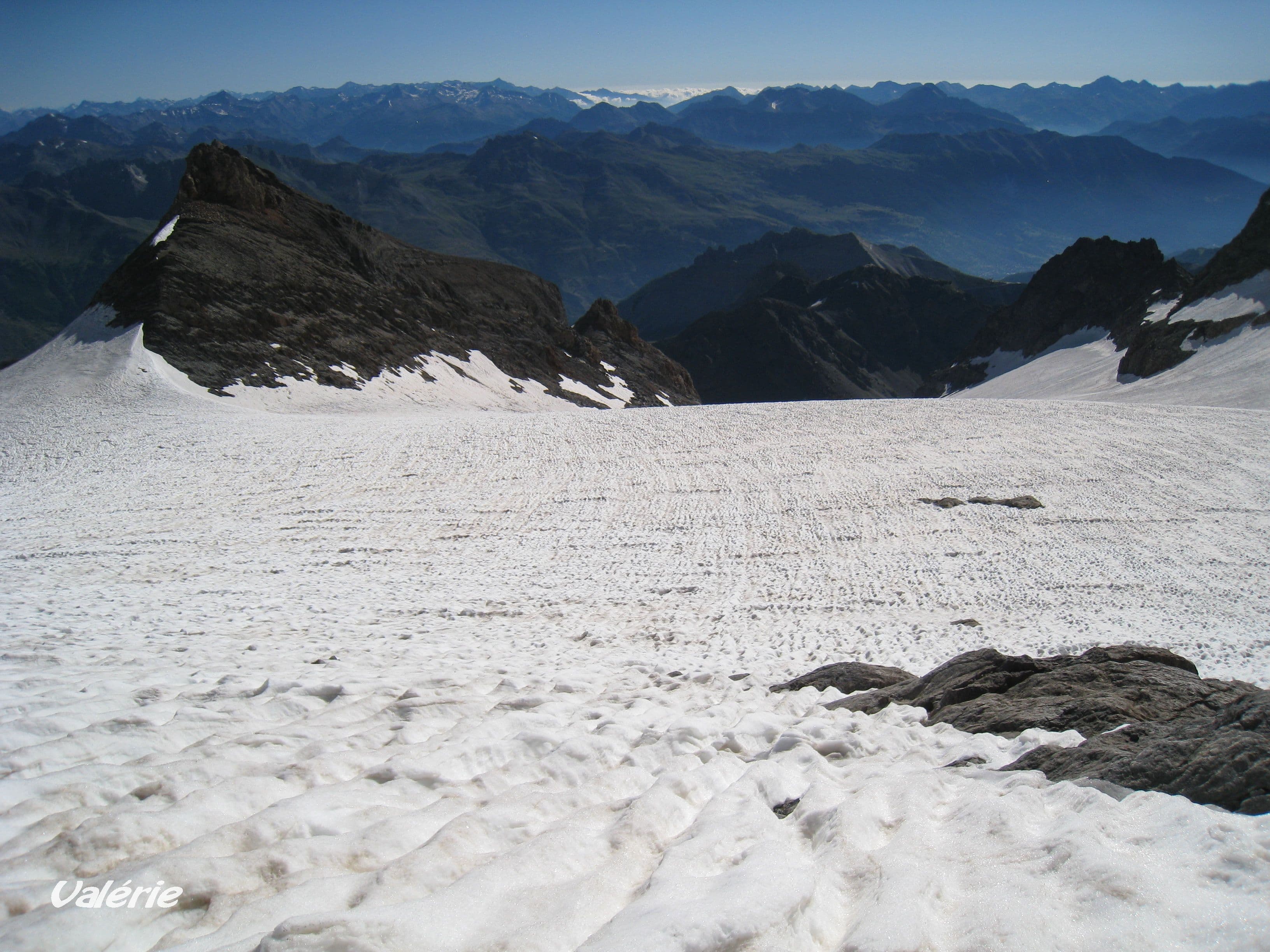 Dôme de Monêtier, Glacier de Séguret Foran
