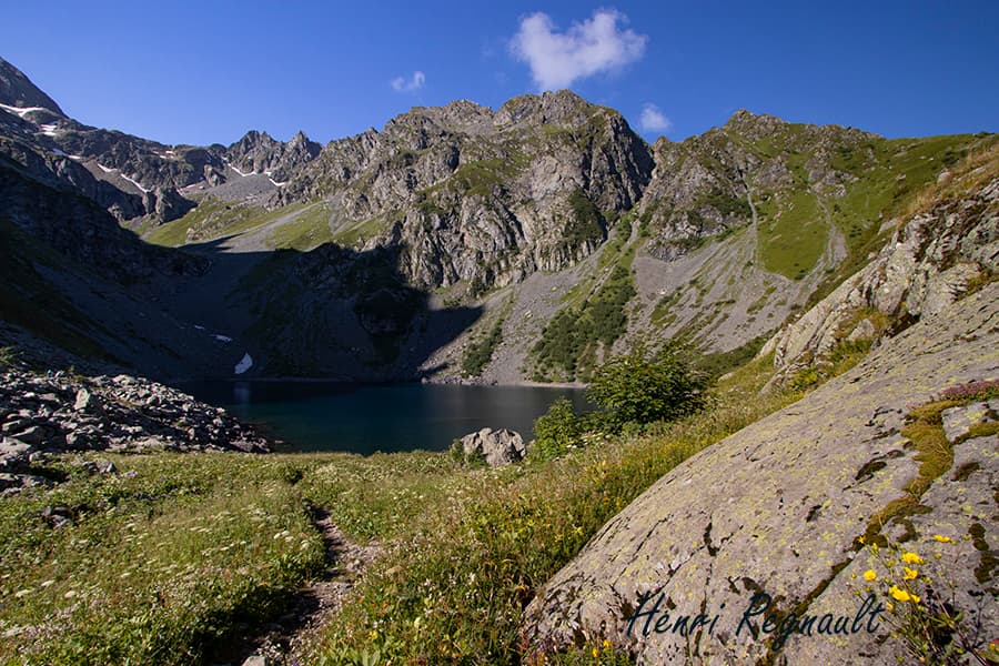 Belle journée sur le lac de Crop