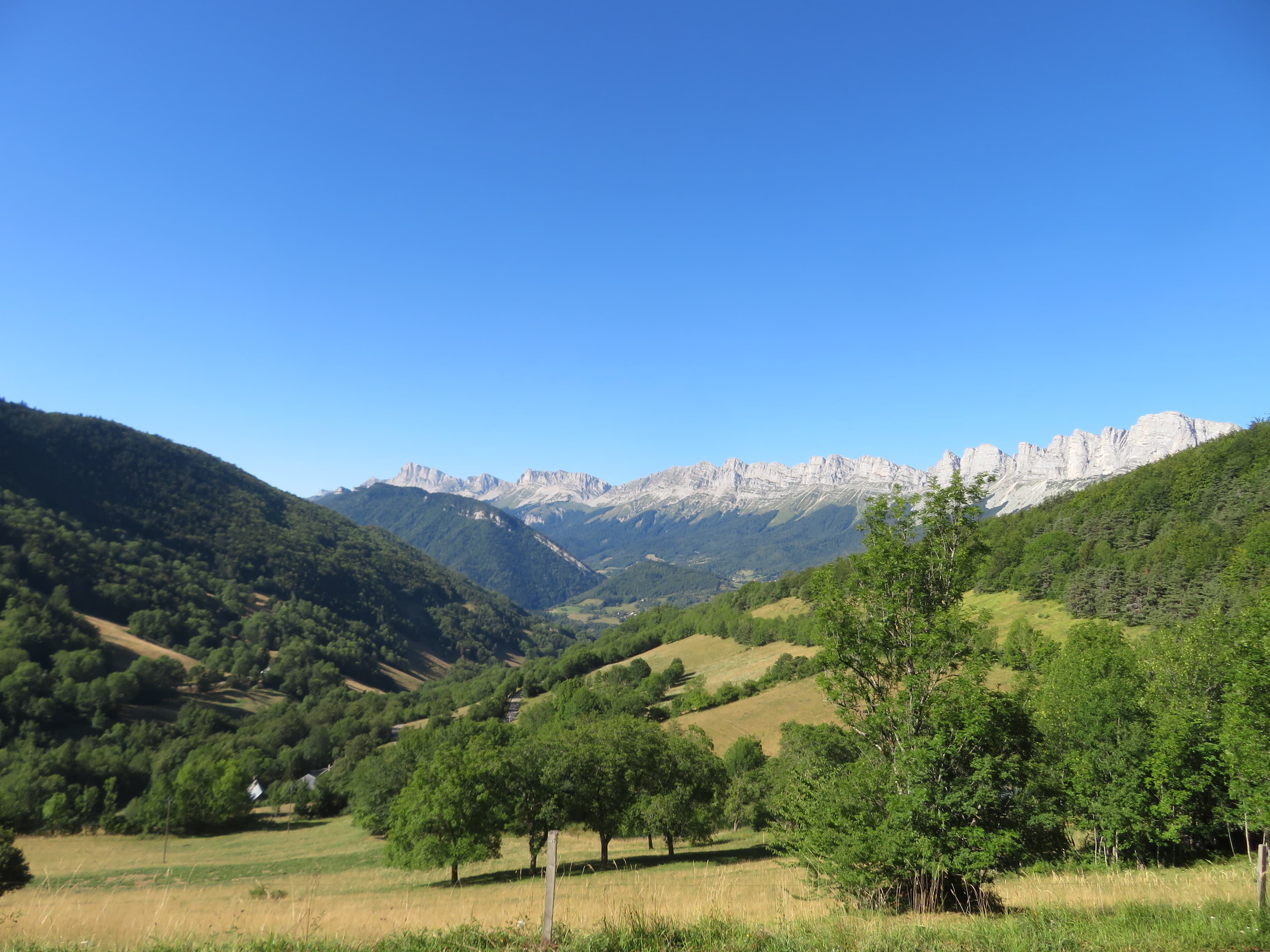 Trièves sous un ciel bleu