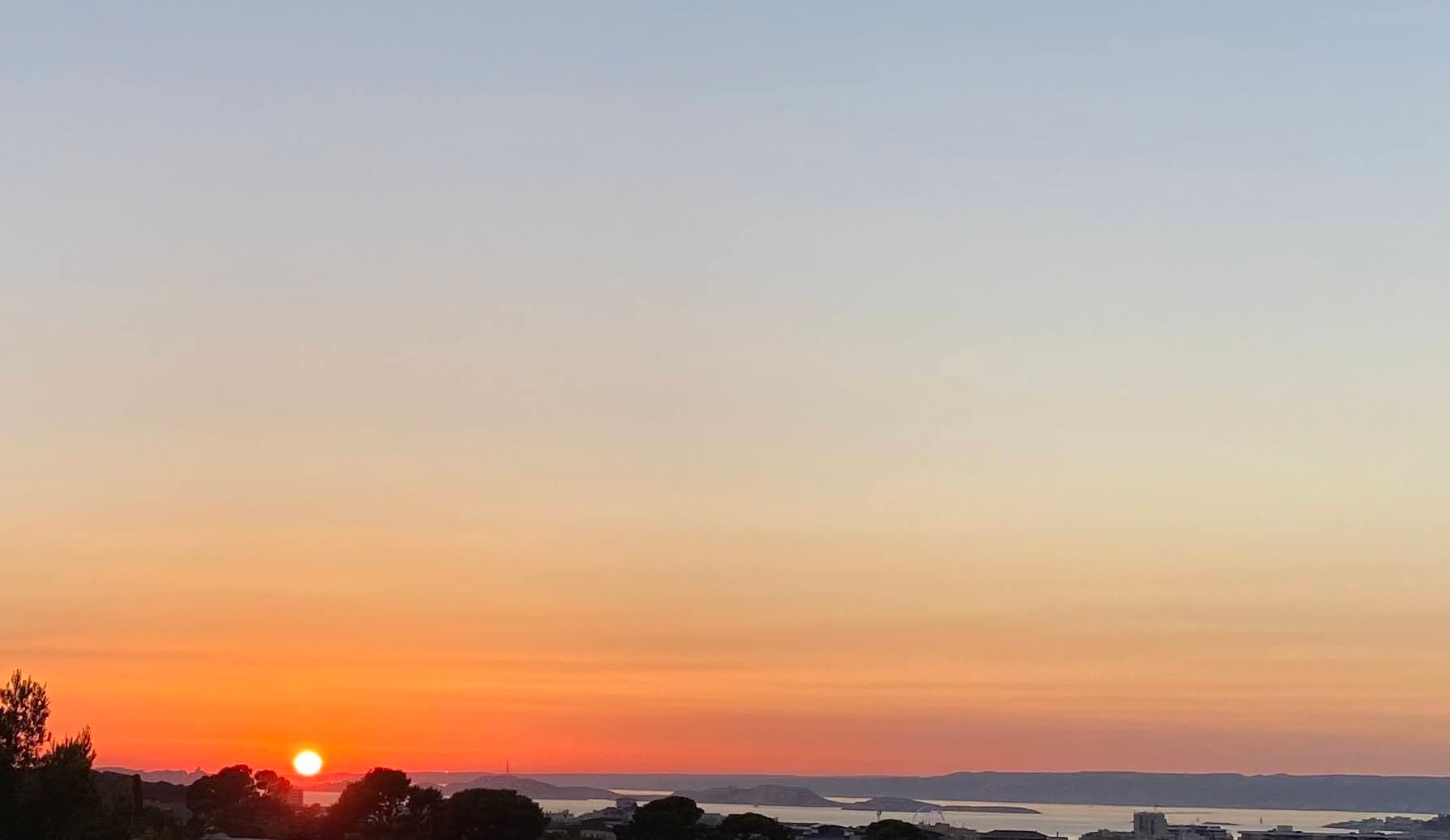 Coucher de soleil Marseille