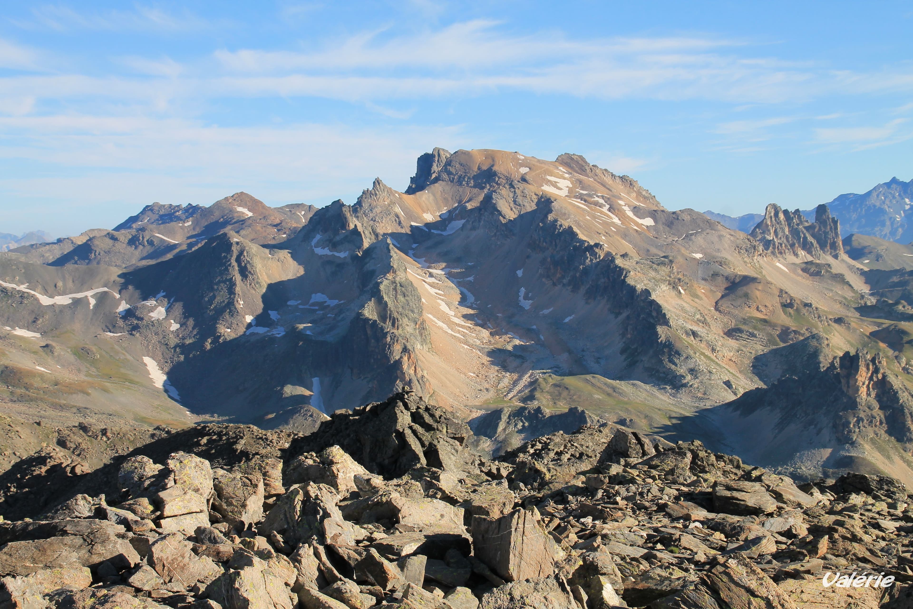 Mont Thabor depuis le Pic du Lac Blanc