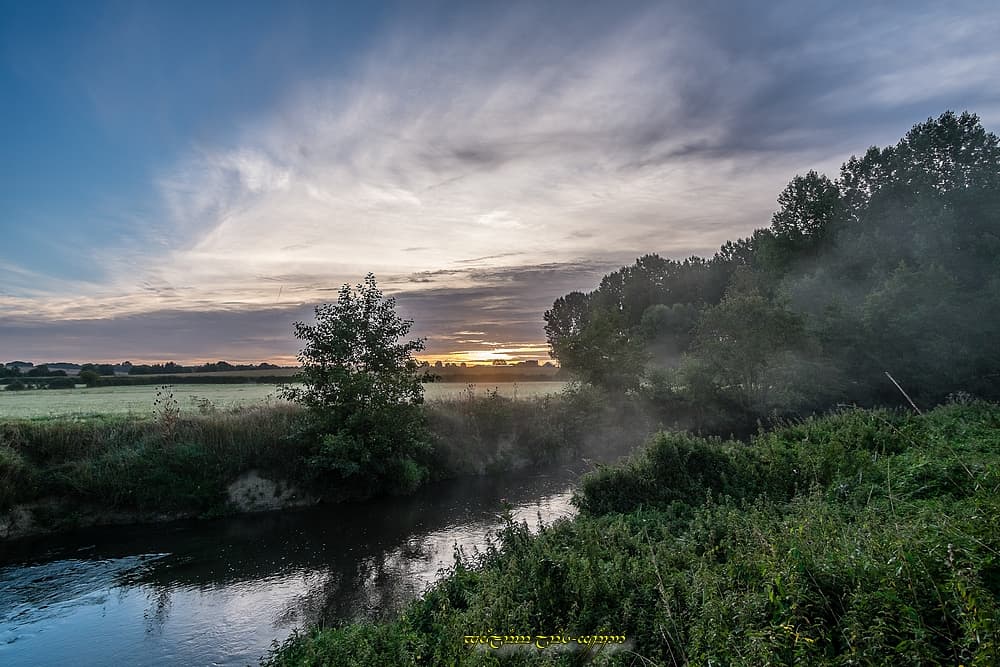Traditionnelle rivière fumante