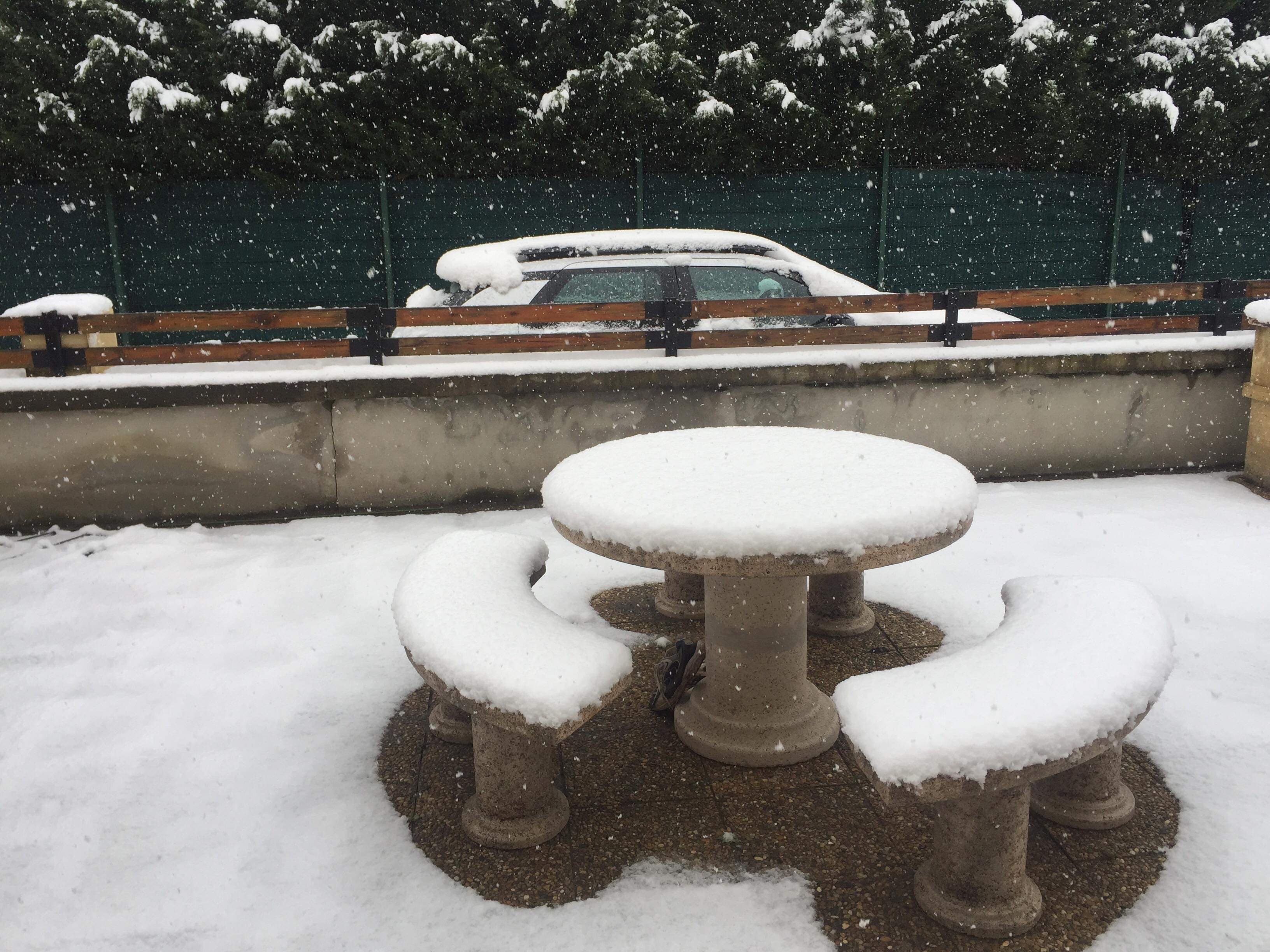 Fortes chutes de neige