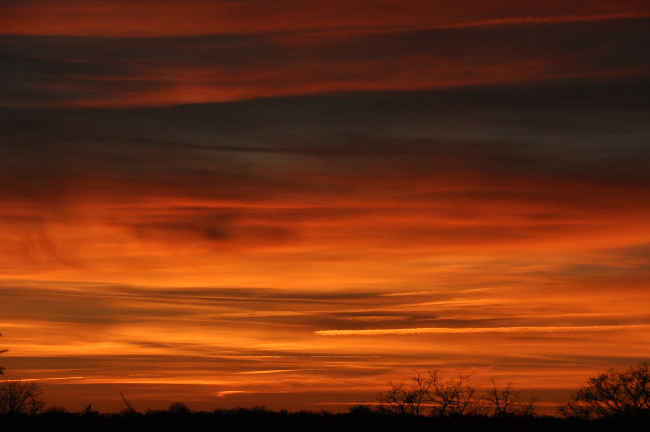 Quand le ciel s'embrase !!!