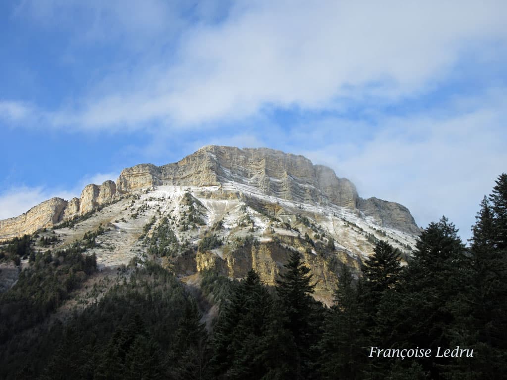 Retour de la neige en montagne