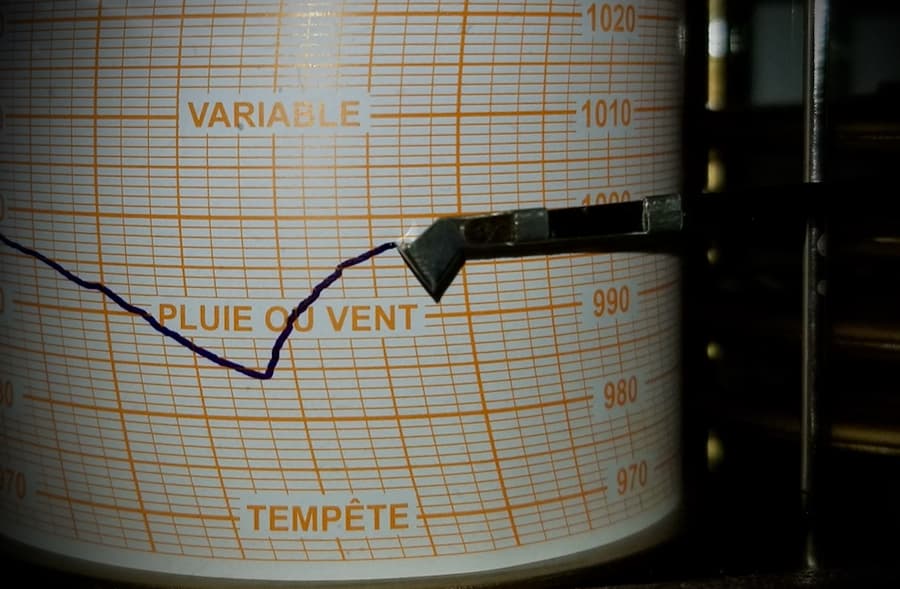 Coup de vent lié à Floriane Lundi 6 Janvier 2025.